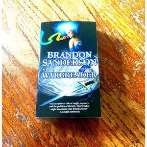 “Warbreaker" by Brandon Sanderson PB Original Cover Epic Adventure Fantasy C10